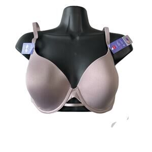 Hanes Bra Size Large ComfortFlex Fit Dreamwire T-shirt Bra MHG563 Warm Steel